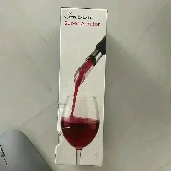 NIB- Rabbit Wine Aerator - Picture 2 of 4